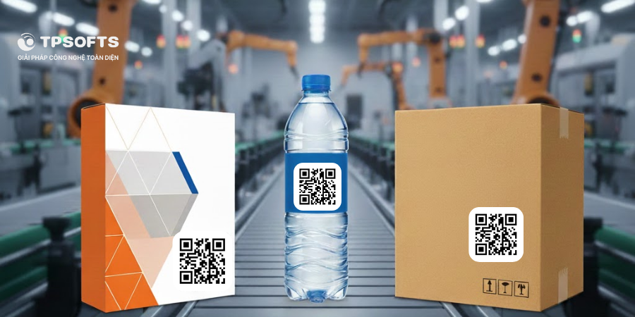 Ứng dụng TPCHECK trong in mã QR trên bao bì 