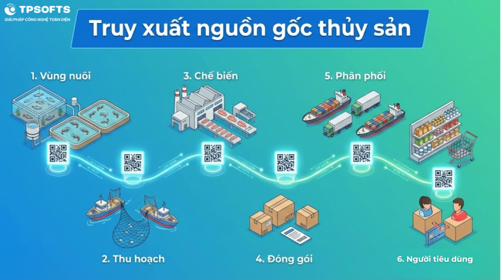 Quy trình truy xuất nguồn gốc thủy sản