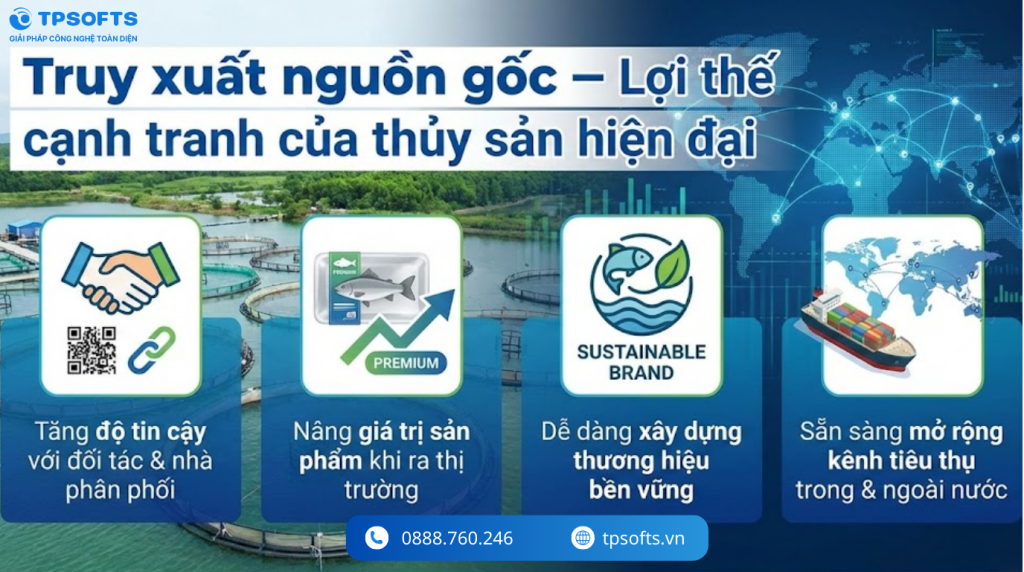 Truy xuất nguồn gốc - Lợi thế cạnh tranh của thủy sản hiện đại
