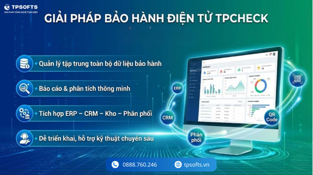 Tính năng nổi bật của phần mềm bảo hành điện tử