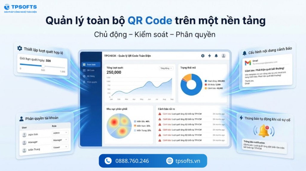 Tại sao nên chọn giải pháp QR Code chống hàng giả của TPCHECK?