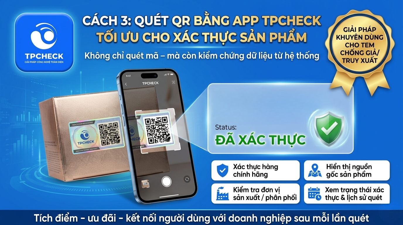 cách quét mã qr code thứ 3