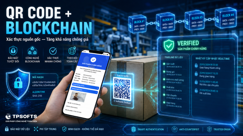 Blockchain hoạt động như thế nào trong truy xuất nguồn gốc?