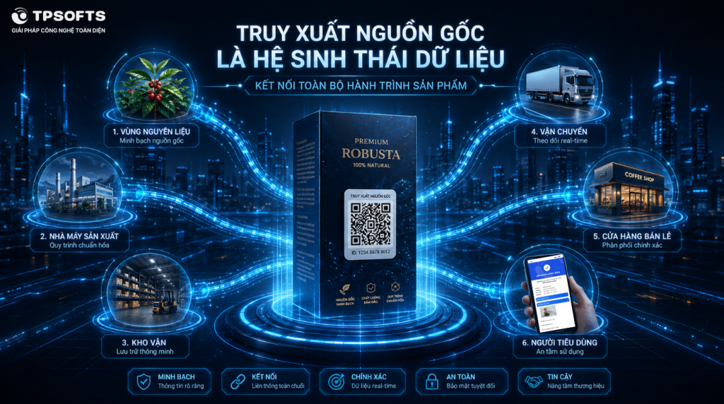 TPSOFTS cung cấp giải pháp truy xuất nguồn gốc