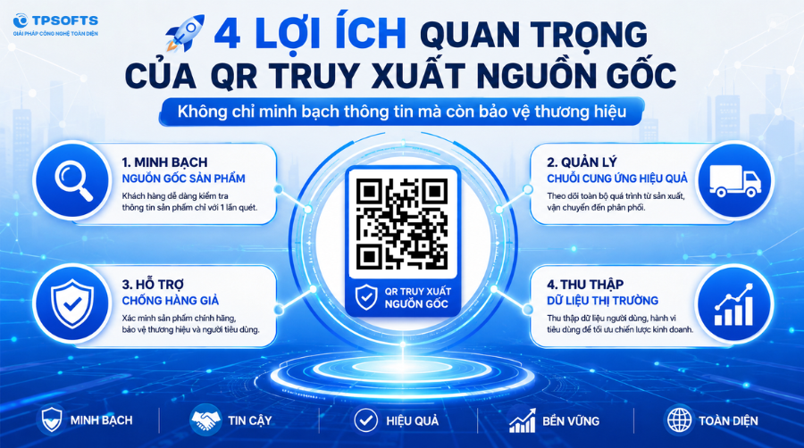 Tạo mã QR truy xuất nguồn gốc như thế nào?